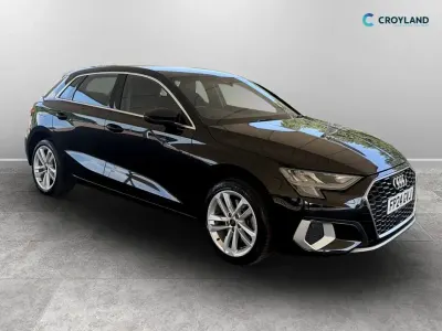 Used Audi A3 Sportback Sport 204 HP (150 kW) 2024 Black Hatchback