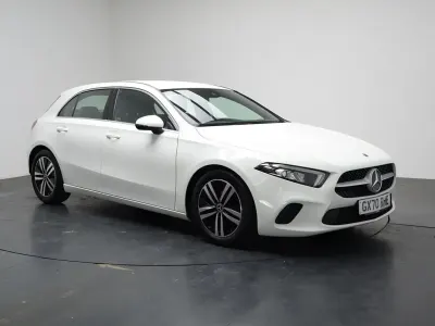 Used Mercedes A180 136 HP (100 kW) 2020 White Hatchback