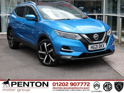 Used Nissan Qashqai N-Motion 158 HP (116 kW) 2021 Blue SUV