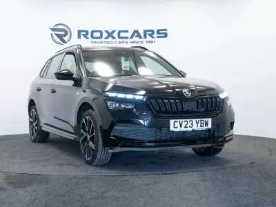 Used Skoda Kamiq Monte Carlo 110 HP (80 kW) 2023 Black SUV