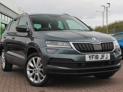 Used Skoda Karoq SE L 150 HP (110 kW) 2018 Grey SUV