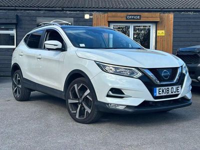 Used Nissan Qashqai Tekna 115 HP (84 kW) 2018 White SUV
