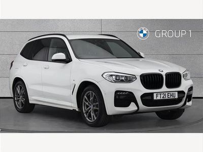 Used BMW X3 M Sport 190 HP (139 kW) 2021 White SUV