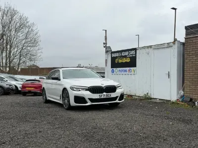 Used BMW 530 M Sport 282 HP (207 kW) 2021 White Estate
