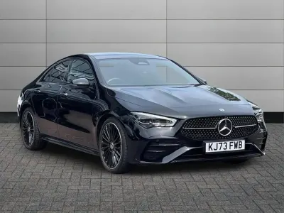 Used Mercedes CLA180 AMG Line Premium Plus 134 HP (98 kW) 2024 Black Coupe