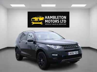 Used Land Rover Discovery Sport SE 180 HP (132 kW) 2016 Black SUV