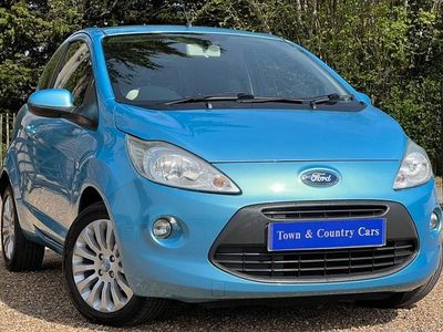 Begagnad Ford Ka Zetec 69 HK (50 kW) 2011 Blå Halvkombi