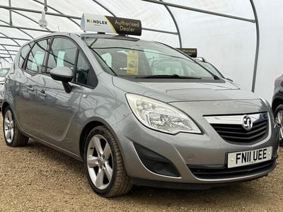 Used Vauxhall Meriva 130 HP (95 kW) 2011 Silver MPV