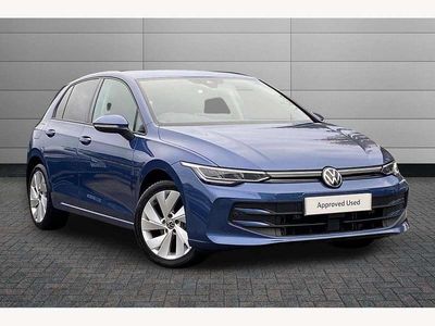 Anemone blue Used 2024 VW Golf VIII Match Hatchback | £19,791 (Good price)