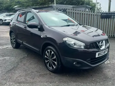 Used Nissan Qashqai N-TEC 110 HP (80 kW) 2012 Black SUV