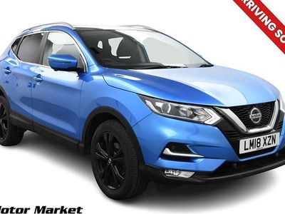 Used Nissan Qashqai N-Connecta 2018 Blue SUV