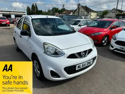 Usado Nissan Micra Visia 80 CV (58 kW) 2014 Blanco Utilitario