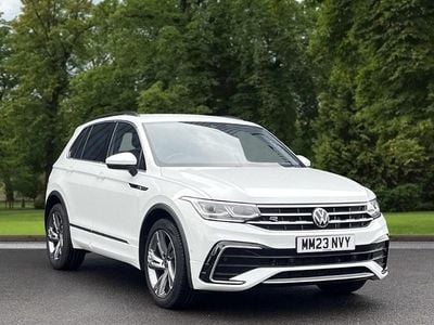 Used VW Tiguan R-line Edition 150 HP (110 kW) 2023 White SUV