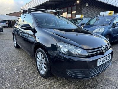 Used VW Golf VI Match 105 HP (77 kW) 2011 Black Hatchback