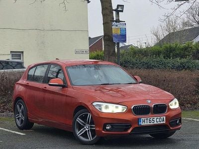 Used BMW 116 Sport Line 2016 Orange Hatchback
