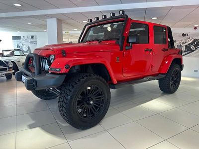 Used Jeep Wrangler Sahara 2016 Red SUV