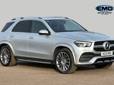 Usado Mercedes GLE300 AMG line 245 HP (180 kW) 2021 Prateado Carrinha