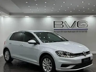 Used VW Golf VII S 125 HP (91 kW) 2017 Silver Hatchback