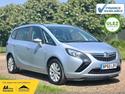 Used Vauxhall Zafira Tourer Design Edition 2016 Silver MPV