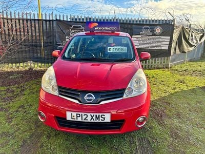 Red Used 2012 Nissan Note N-TEC MPV | £1,995 (Fair price)