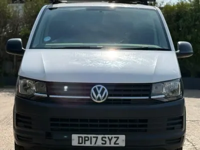 Begagnad VW Transporter Startline 2017 Vit Van