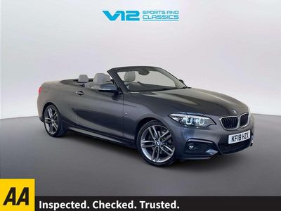 Used BMW 220 M Sport 184 HP (135 kW) 2018 Grey Cabriolet