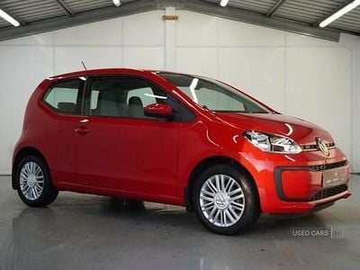 Used VW up! 65 HP (47 kW) 2022 Red Hatchback