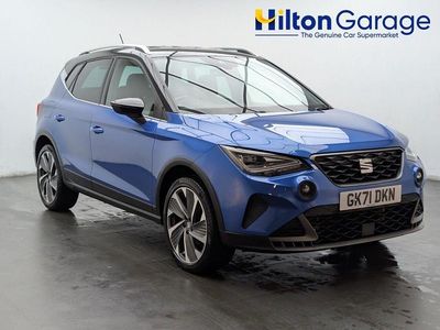 Blue Used 2021 Seat Arona FR Sport SUV | £13,750 (Fair price)
