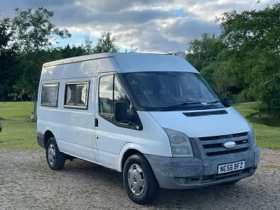 Used Ford Transit 110 HP (80 kW) 2006 White MPV