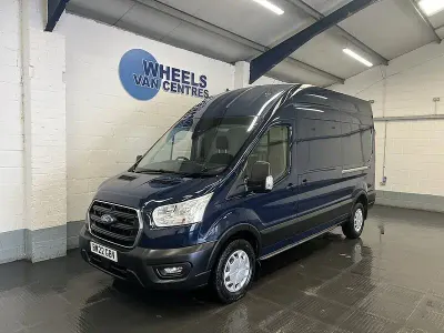 Used Ford Transit Trend 130 HP (95 kW) 2022 Blue Van