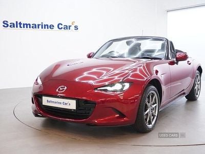 New Mazda MX5 Exclusive-Line 132 HP (97 kW) 2025 Red Cabriolet