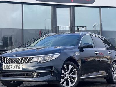 Used Kia Optima 141 HP (103 kW) 2017 Blue Estate