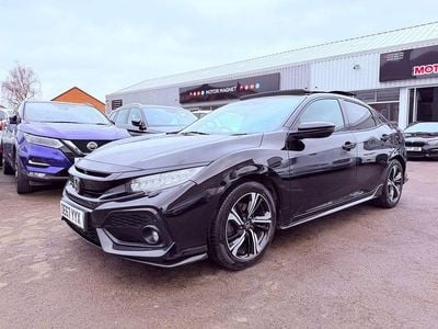 Black Used 2018 Honda Civic Sport Plus Hatchback | £11,975 (Fair price)