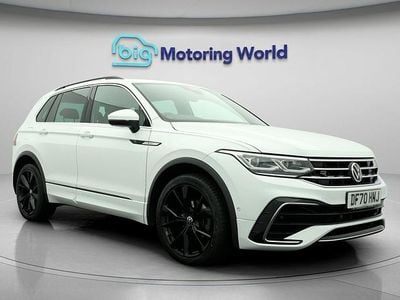 White Used 2020 VW Tiguan R-line SUV | £18,300 (Good price)