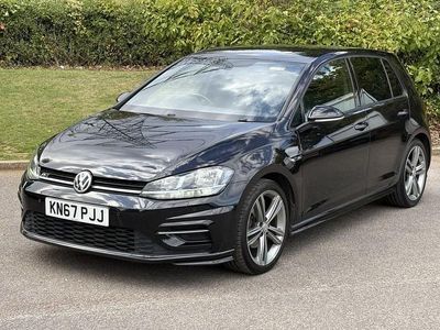 Black Used 2017 VW Golf VII R-line Hatchback | £13,300 (A bit pricey)