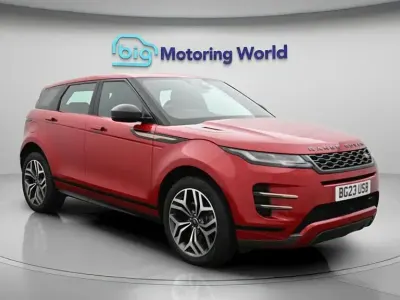 Used Land Rover Range Rover evoque HSE Dynamic 309 HP (227 kW) 2023 Red SUV