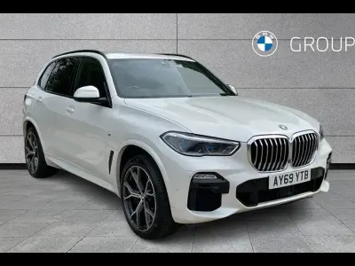 Used BMW X5 M Sport 286 HP (210 kW) 2019 White SUV
