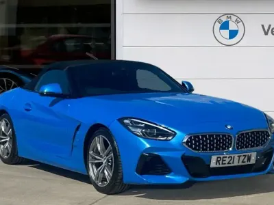 Used BMW Z4 M Sport 194 HP (142 kW) 2021 Blue Cabriolet