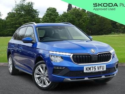 New Skoda Kamiq SE L 113 HP (83 kW) 2025 Race blue metallic SUV