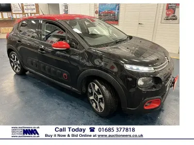 Used Citroën C3 Flair 82 HP (60 kW) 2019 Black Hatchback