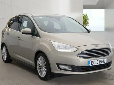 Second-hand Ford C-MAX Titanium 120 CP (88 kW) 2015 Argintiu Monovolum