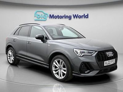 Used Audi Q3 Black Edition 150 HP (110 kW) 2022 Grey SUV