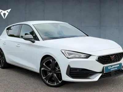 Used Cupra Leon VZ2 300 HP (220 kW) 2022 White Hatchback