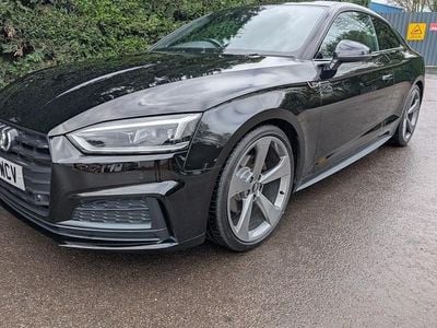 Begagnad Audi A5 Black Edition 150 HK (110 kW) 2019 Svart Sportkupé