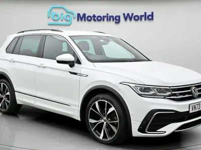 Used VW Tiguan R-line 150 HP (110 kW) 2023 White SUV