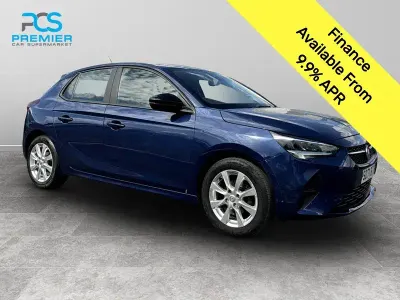Used Vauxhall Corsa 75 HP (55 kW) 2021 Blue Hatchback