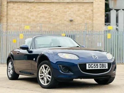 Used Mazda MX5 161 HP (118 kW) 2009 Blue Cabriolet
