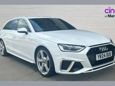 Used Audi A4 S-Line 204 HP (150 kW) 2024 White Estate
