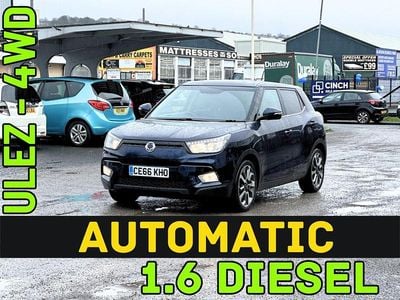 Used Ssangyong (KGM) Tivoli 2016 Blue SUV