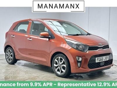 Orange Used 2018 Kia Picanto Hatchback | £9,990 (Fair price)